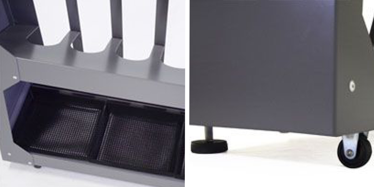 傘立て 6本 鍵付き ダイヤル錠 スリム ( 法人限定 傘たて 傘立 カサ立て アンブレラスタンド キャスター付き ダイヤル ロック 業務用 カサ 傘 かさ マスターキー付 アンブレラ スタンド 日本製 )