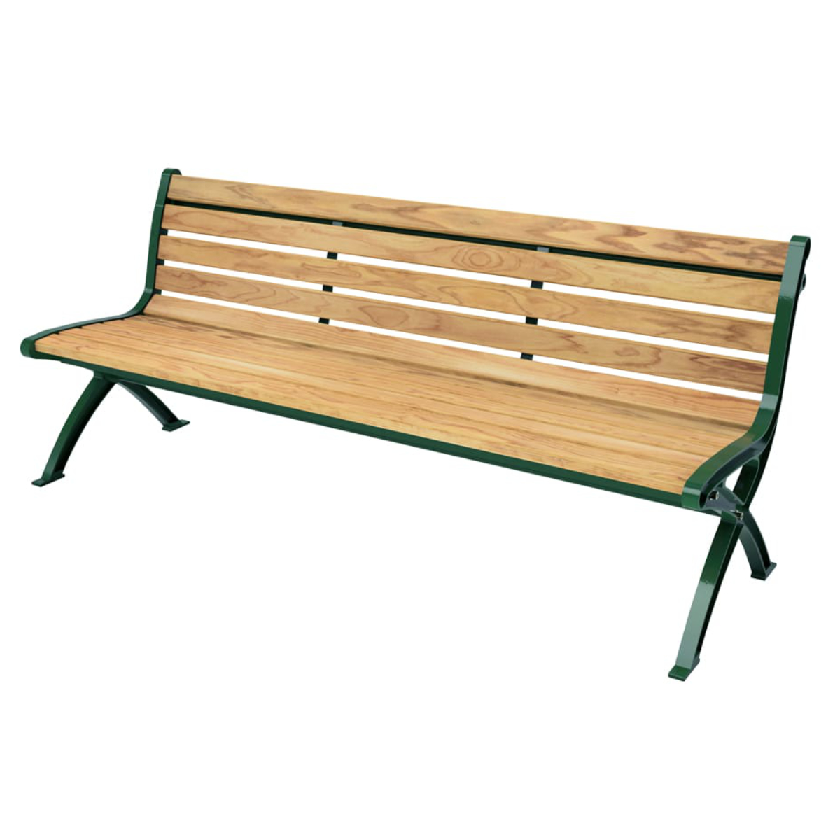 ベンチ 幅182cm ランバーベンチ 背付 ( 法人限定 屋外ベンチ 木製ベンチ 屋外 イス ガーデンチェア 天然木 背もたれ付き 3人掛け 業務用 日本製 エコアコールウッド 組立 椅子 いす チェア 背付き )