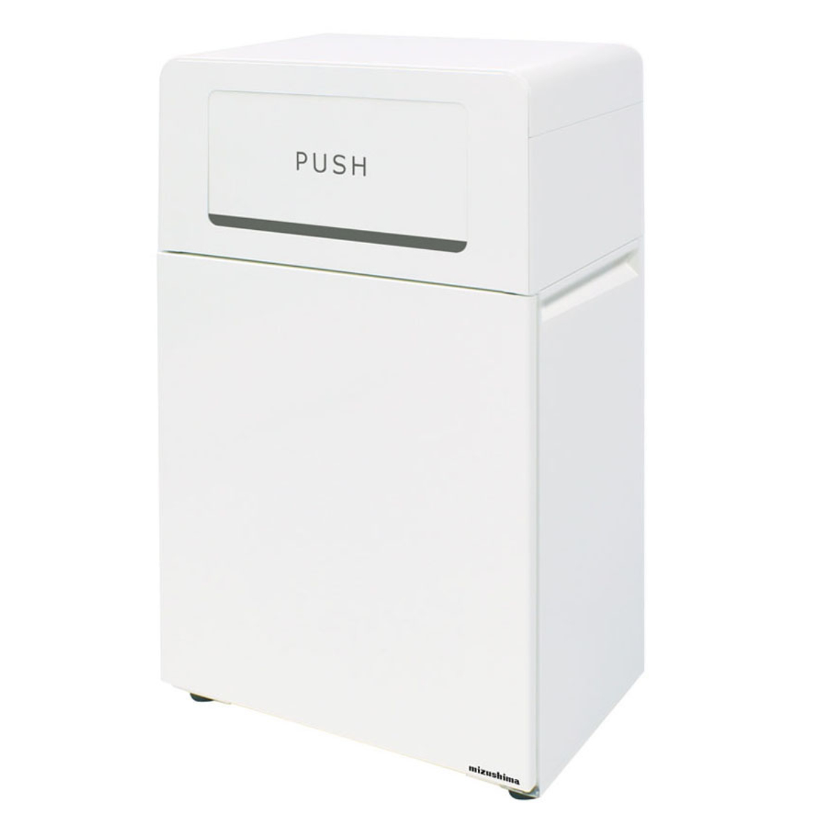 屋外用ゴミ箱 60L #5 ダストハウス 業務用 （ 法人限定 ダストボックス ふた付き プッシュ式 ごみ箱 奥行36 スリム 内容器付き おしゃれ シンプル 60リットル ゴミ箱 ペール 省スペース コンパクト 白 黒 スチール製 ）