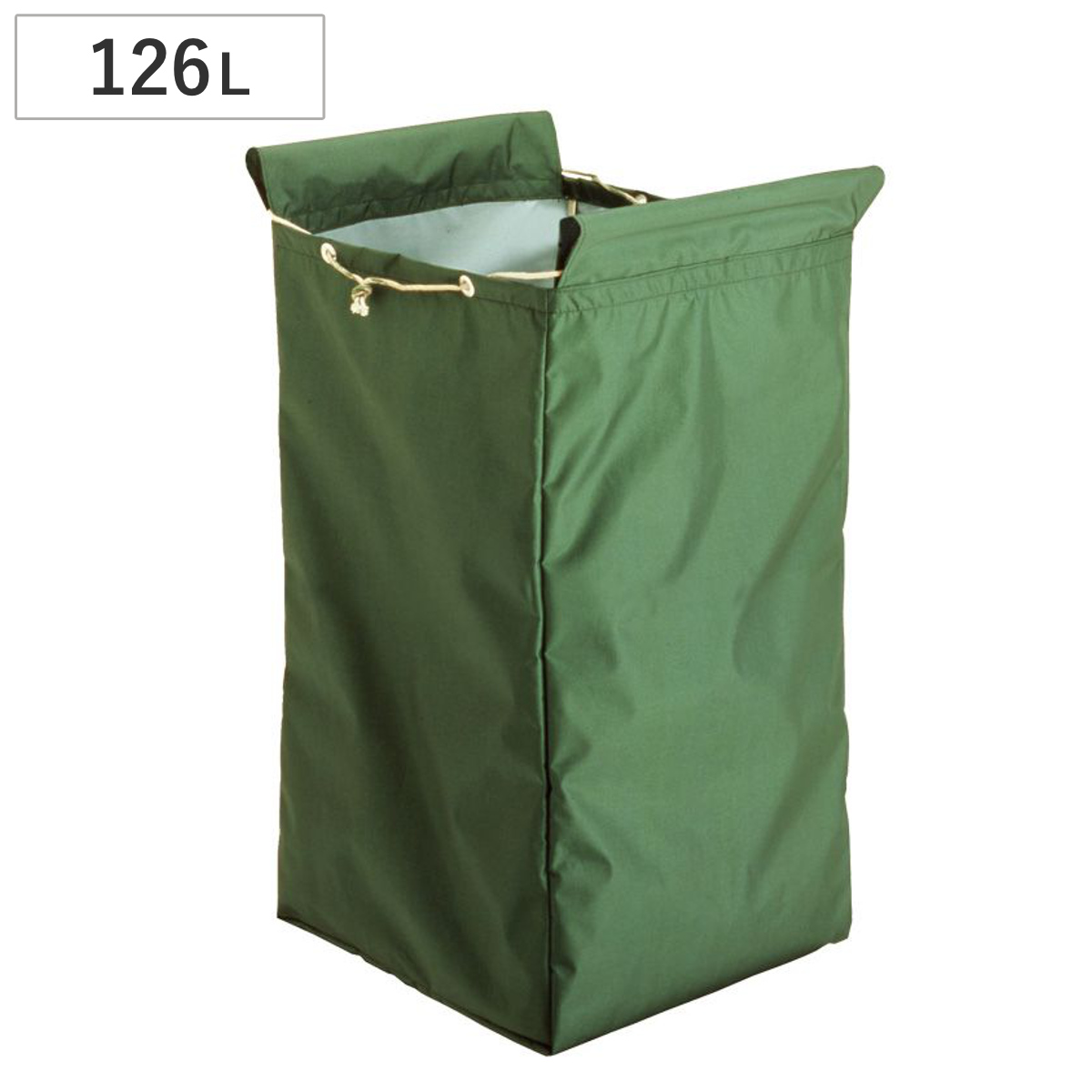 替袋 ダストカート 126L #50 交換用 （ 法人限定 袋のみ ダストカート専用 #50専用 ゴミ袋 収納袋 126リットル 袋 本体別売 ごみ袋 スペア 布袋 大容量 業務用 掃除用具 運搬 回収 ）