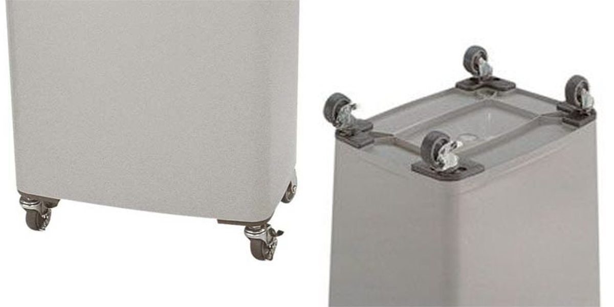 ゴミ箱 45L 水切りペール キャスター付 業務用 ( 法人限定 ごみ箱 ダストボックス 厨房 飲食 大容量 水切り付き カゴ インナーボックス 45リットル ふた付き 生ゴミ 飲食店 屑入れ 屋内用 屋内 キャスター付き )