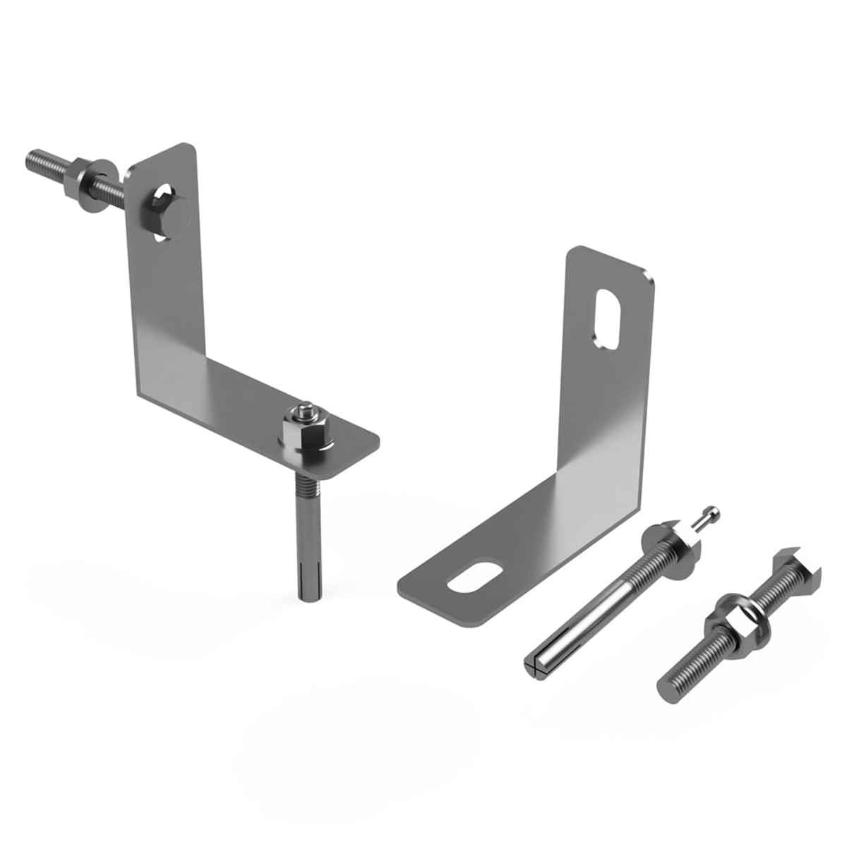 部品 脚部固定金具 ベースユニットABCパーツ コネクトベンチ 屋外 業務用 2組 （ 法人限定 コネクトベンチ用 ベースユニットD専用 固定金具 ユニット パーツ 組立 オプション 専用パーツ 対応パーツ ）