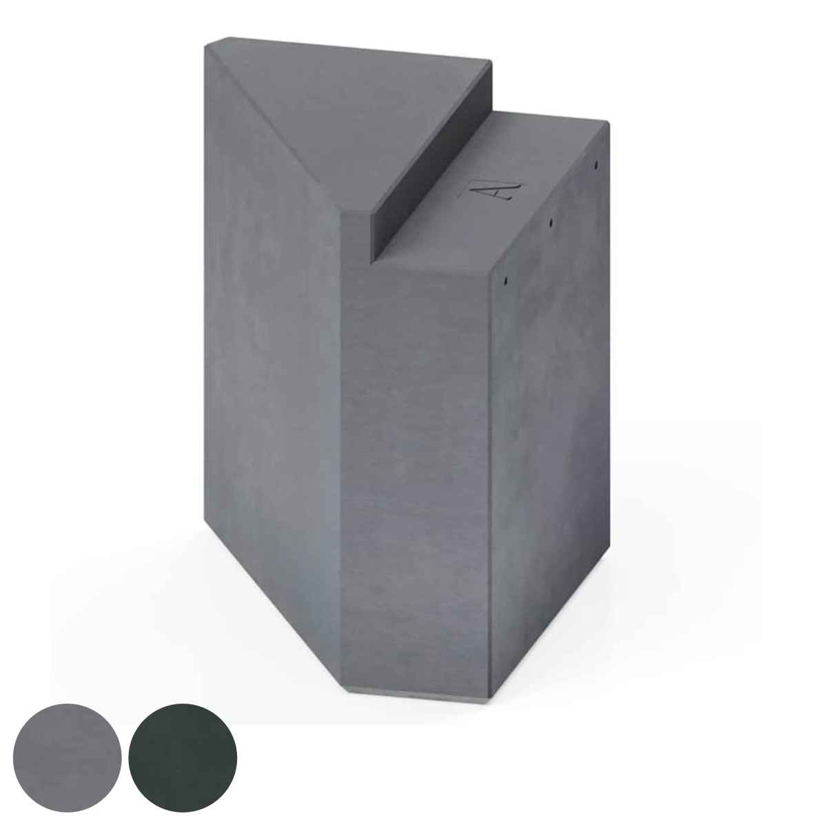 ベース A ベースユニット コネクトベンチ 屋外 業務用 （ 法人限定 コネクトベンチ用 脚部 脚 足 印字付き 部品 ユニット パーツ 組立 オプション 専用パーツ 対応パーツ ） 【グレー】