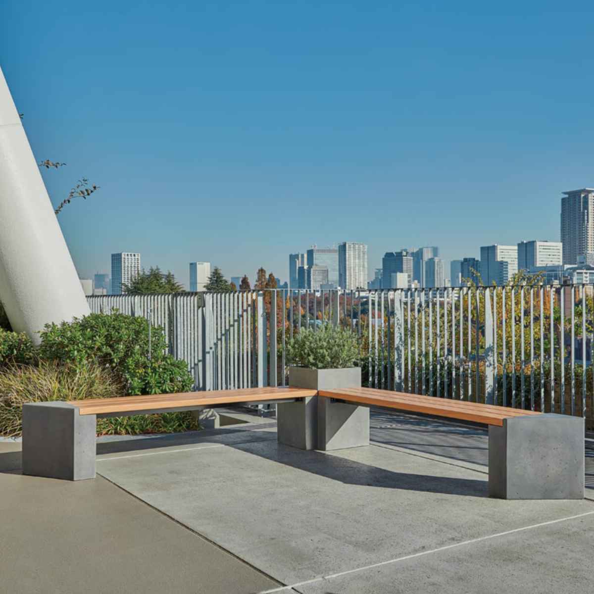 ベース D ベースユニット コネクトベンチ 屋外 業務用 ( 法人限定 コネクトベンチ用 プランター 鉢植え ポット 植木鉢 部品 ユニット パーツ 組立 オプション 専用パーツ 対応パーツ ) 【グレー】 グレー