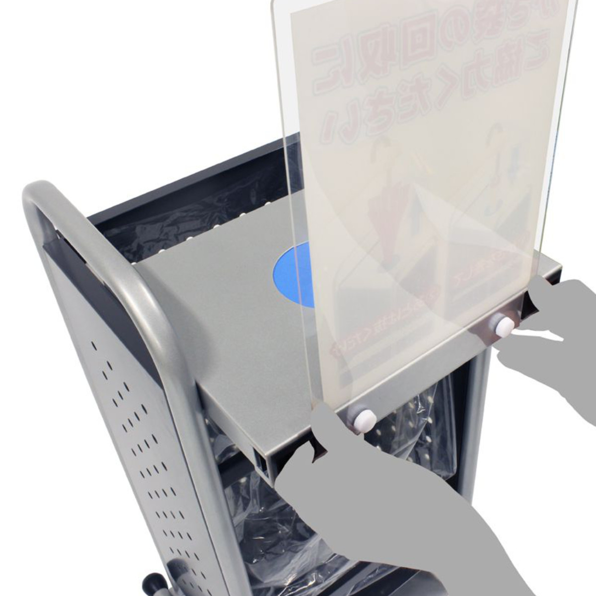 ゴミ箱 傘袋 かさっぱふくろトール 業務用 ( 法人限定 傘袋回収器 回収 傘袋入れ ダストボックス 300枚回収 ごみ箱 傘 袋 回収用 ごみばこ オフィス 店舗 商業施設 出入り口 )