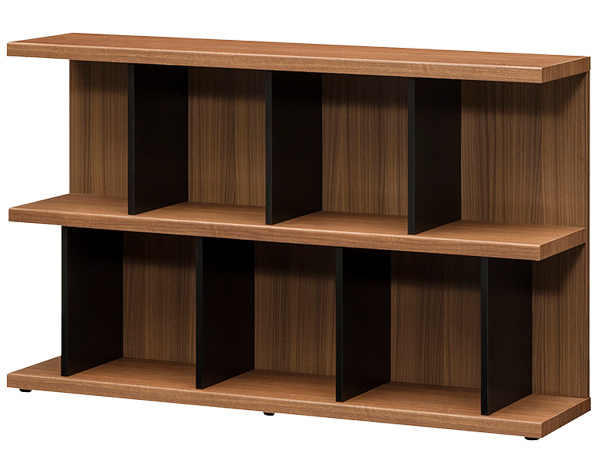 dショッピング |本棚 ウッドシェルフ モダンデザイン ロータイプ TAU-SHELF 幅120cm （ 開梱設置 書棚 収納棚 オープンラック 多目的ラック  シェルフ ディスプレイラック ディスプレイ CD DVD 文庫本 コミック 木製 ） | カテゴリ：本棚・ラック・シェルフの販売できる 