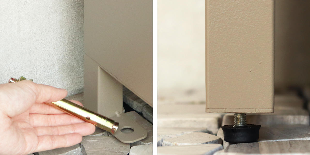 郵便ポスト 宅配ボックス 宅配ボックス付ポスト Dante ダンテ ( 宅配 ボックス ポスト一体型 ポスト 宅配ポスト 一戸建て用 据え置き 置き配用ボックス ステッカー 郵便 郵便受け 宅配BOX 鍵付き 戸建 屋外 おしゃれ ) 【ミルクティーベージュ×WH木目】 ミルクティーベージュ×WH木目