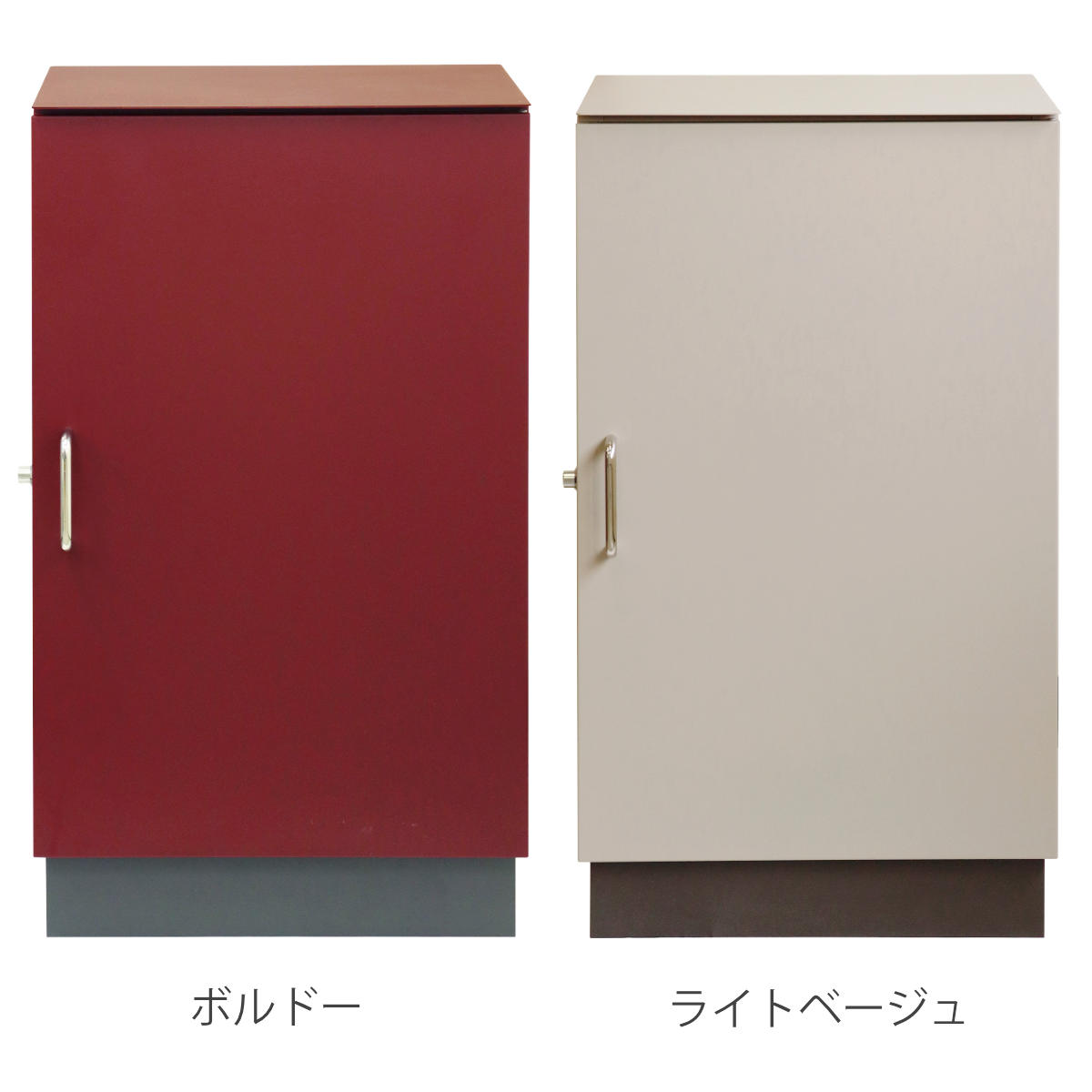 宅配ボックス Alora アローラ ( 宅配 ボックス 置き配用ボックス 玄関 屋外 宅配BOX 鍵付き 1段 大容量 台座付き 戸建 荷物受け 宅配便 配達 戸建て 後付け 簡単設置 ) 【ライトベージュ】 ライトベージュ