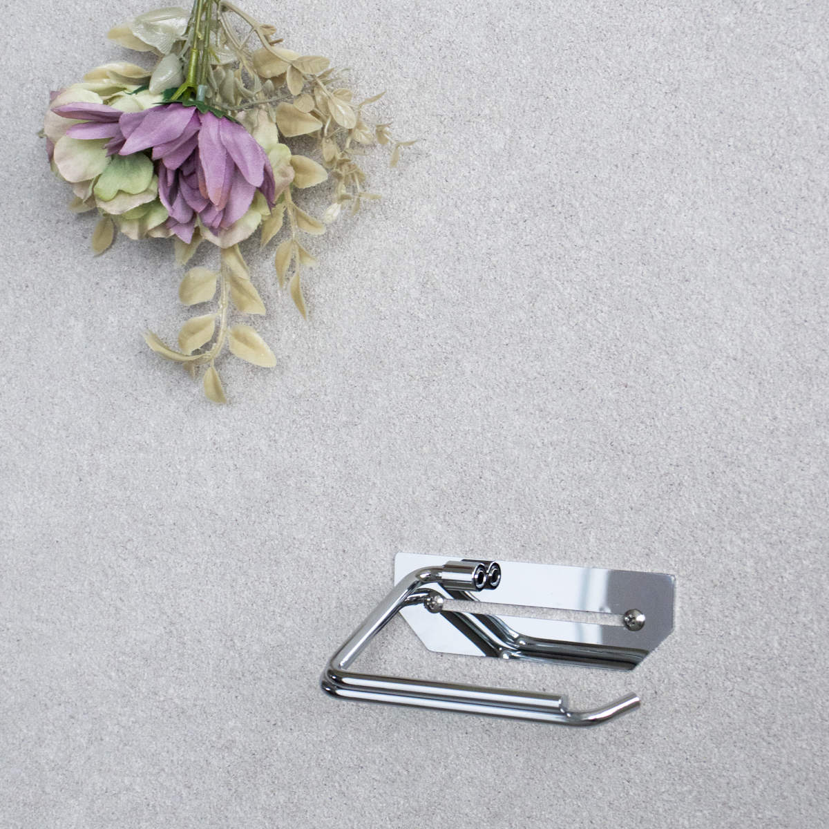 トイレットペーパーホルダー シングルタイプ Thea ( トイレットペーパー ホルダー 1連 1ロール ステンレス製 シンプル スタイリッシュ おしゃれ トイレ ペーパーホルダー DIY リフォーム 新築 戸建て 施主支給 )