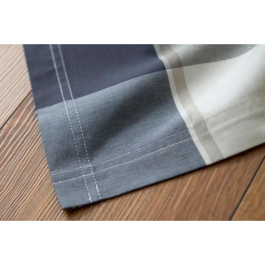 マルチカバー Fab the Home L 210×270cm アクロス 綿100% チェック柄 ( ソファカバー ベッドカバー フリークロス テーブルクロス 長方形 チェック ツイル織り コットン 接ぎ目なし ステッチ仕上げ ナチュラル )