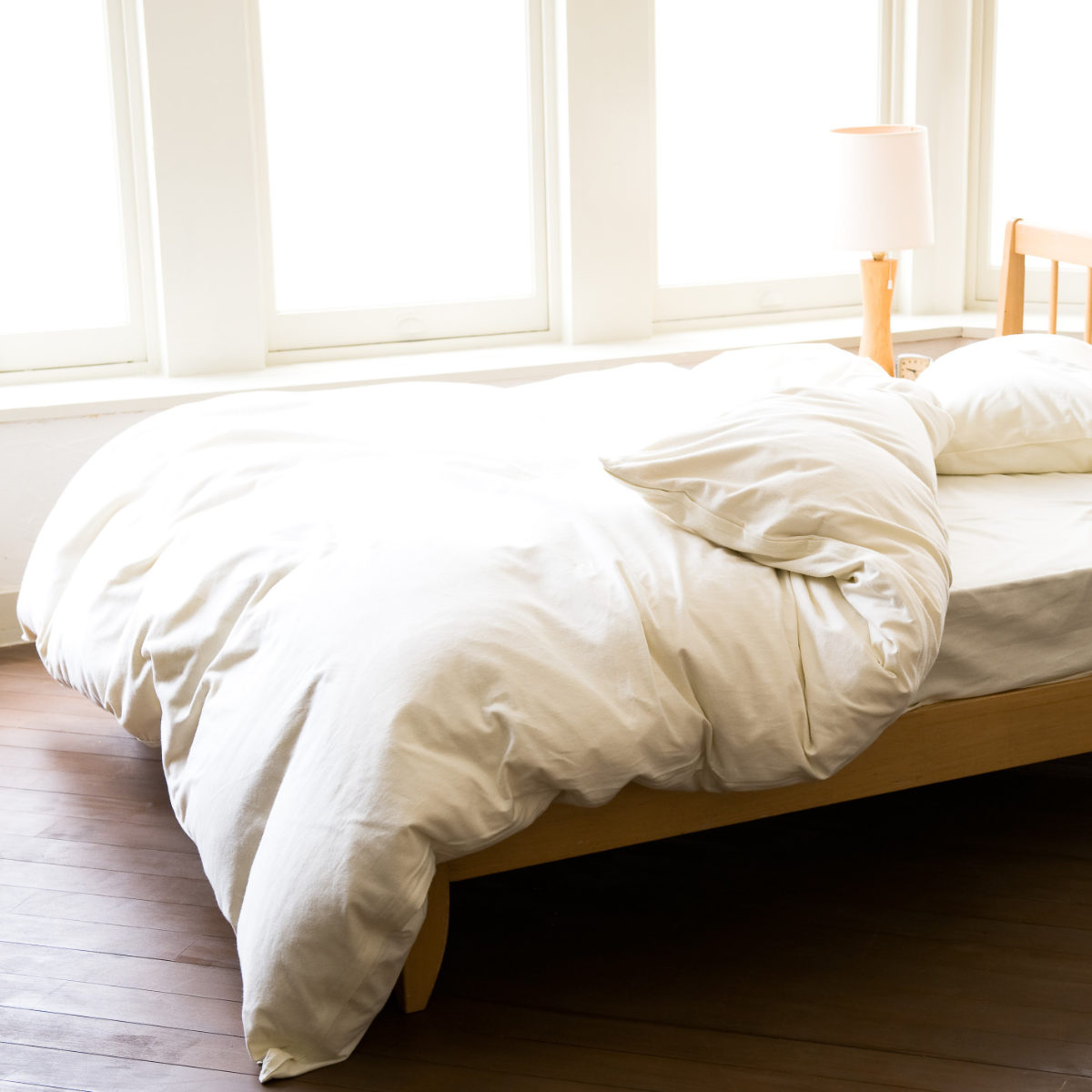 掛け布団カバー Fab the Home ダブル コットンフランネル 綿100% ( ファブザホーム 布団カバー かけ布団カバー 掛けふとんカバー 掛けカバー 寝具 起毛素材 綿 継ぎ目なし 型崩れ 防止 ) 【ネイビー】 ネイビー