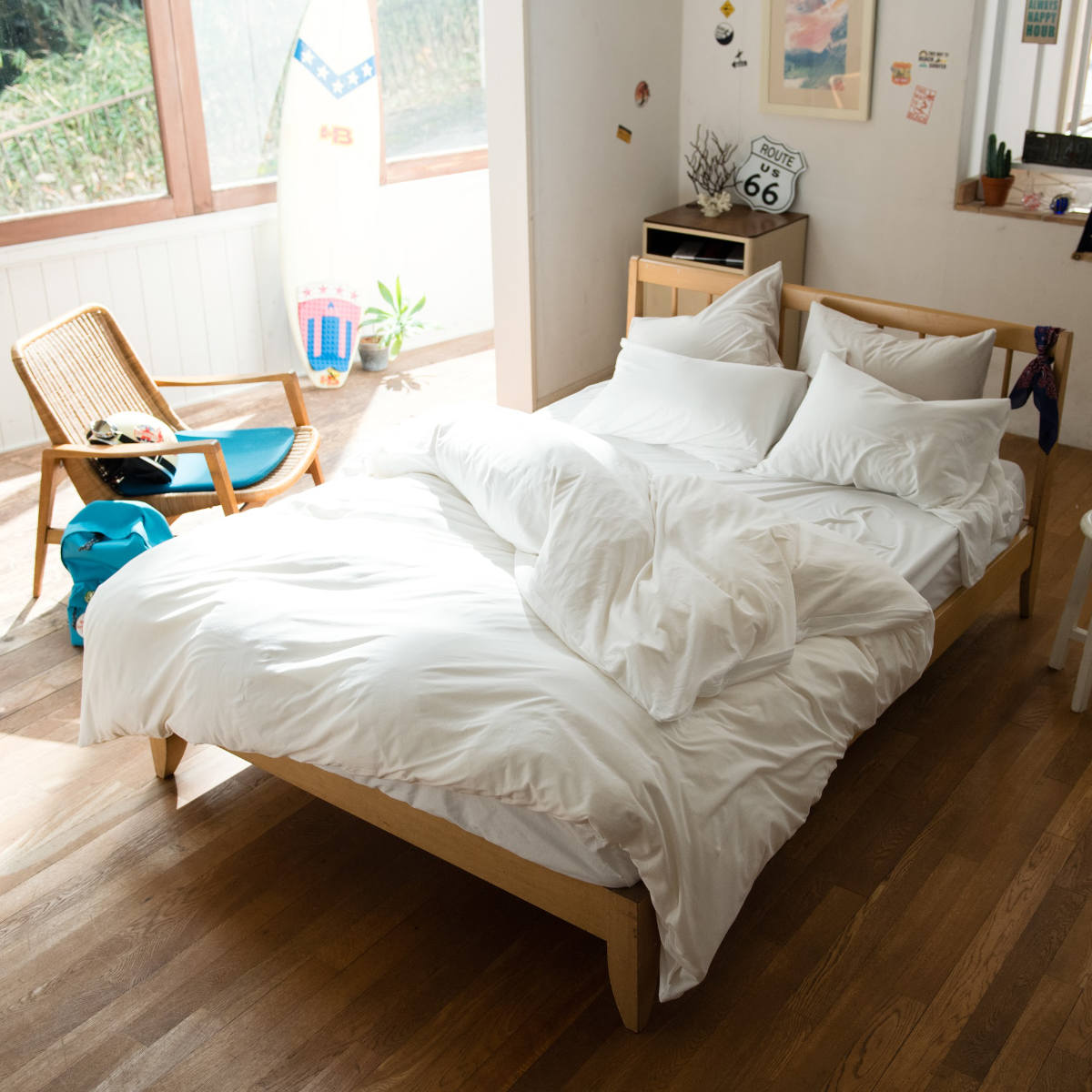 掛け布団カバー Fab the Home シングル プレインニット 無地綿 100% ( ファブザホーム 布団カバー かけ布団カバー 掛けふとんカバー 洗濯OK コットン 綿 掛カバー ニット 接ぎ目なし コーマ糸 ストレッチ性 平編み 無地 寝具 ) 【フェザーブルー】 フェザーブルー