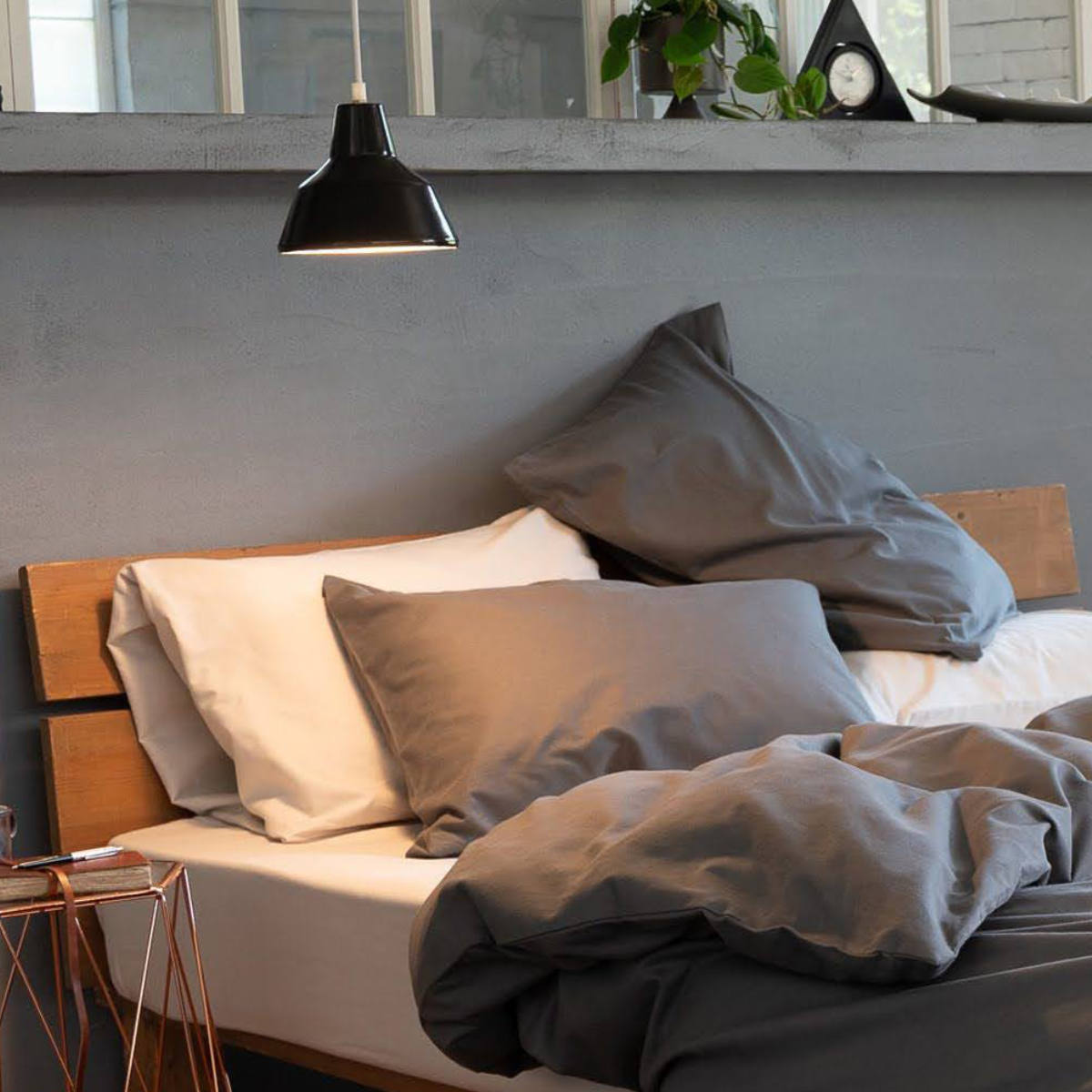 枕カバー Fab the Home 50×70cm用 コットンビエラ 綿100% 洗濯機OK ( ファブザホーム ピローケース 寝具 まくらカバー 封筒式 無地 コットン 綿 50×70用 筒式 微起毛 ストーン アッシュグレー ミルク 洗濯可能 ) 【ストーン】 ストーン