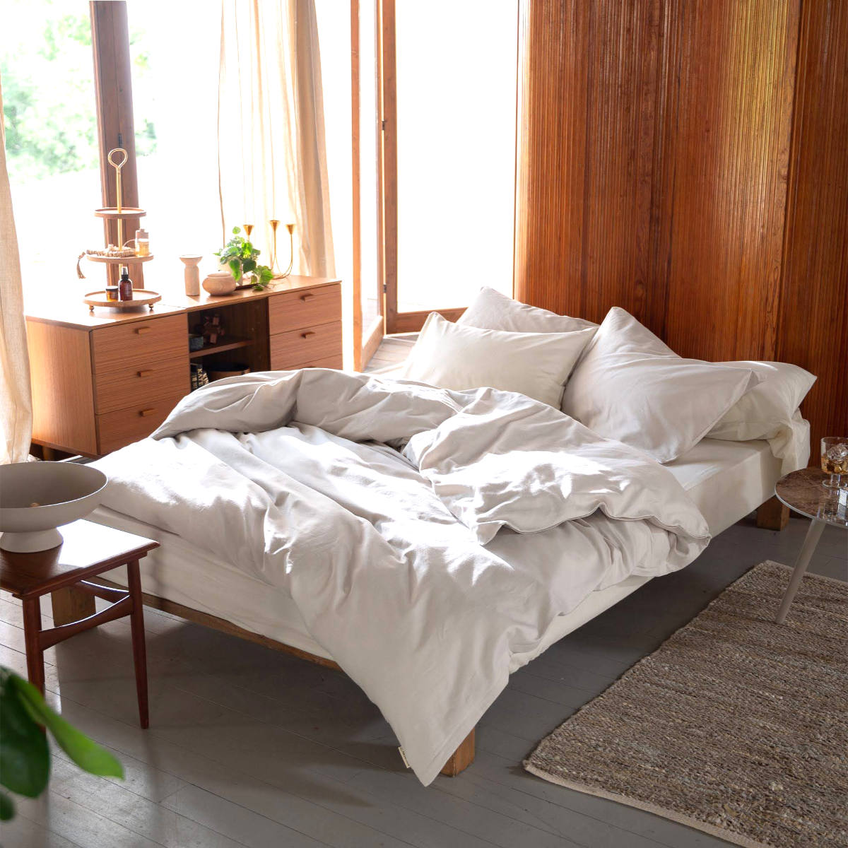 掛け布団カバー Fab the Home ダブル コットンビエラ 綿100% 洗濯機OK ( ファブザホーム 布団カバー かけ布団カバー 掛けふとんカバー 無地 コットン 綿 微起毛 ストーン アッシュグレー ミルク 洗濯可能 寝具 ) 【アッシュグレー】 アッシュグレー