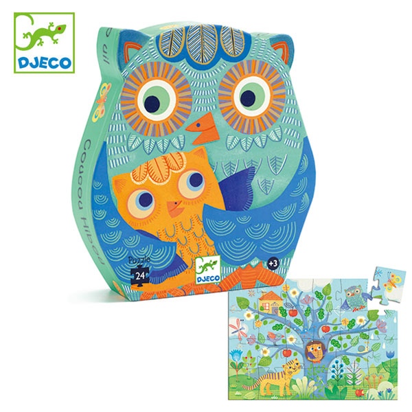 Dショッピング パズル ハローオウル 24ピース ジグソーパズル 幼児 知育玩具 おもちゃ ジェコ Djeco ケース付き 42 30cm 子供 キッズパズル 子供用パズル おしゃれ 3歳 4歳 カテゴリ 知育玩具 その他の販売できる商品 リビングート ドコモの通販