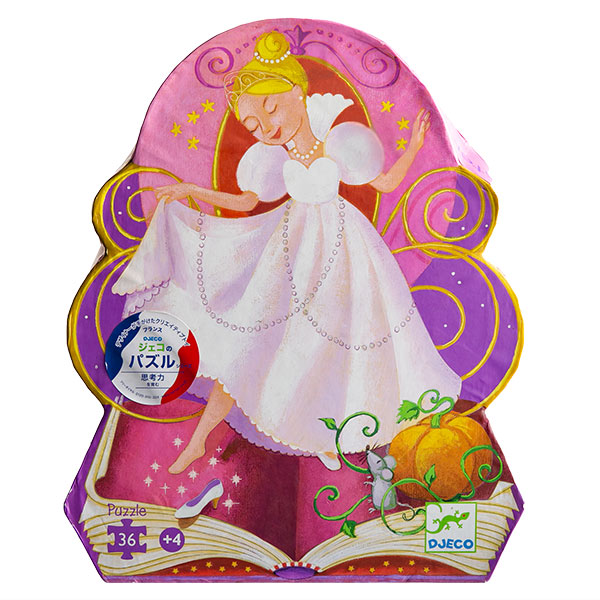 Dショッピング パズル シンデレラ 36ピース ジグソーパズル 幼児 知育玩具 おもちゃ ジェコ Djeco ケース付き 62 cm 子供 キッズパズル 子供用パズル おしゃれ 4歳 5歳 カテゴリ 知育玩具 その他の販売できる商品 リビングート ドコモの通販サイト