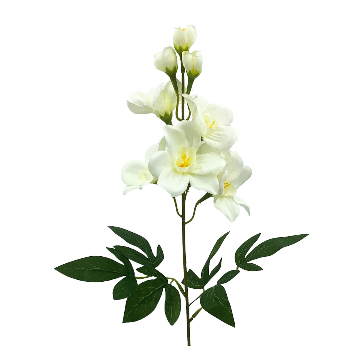 造花 デルフィニウムスプレー ホワイト ライラック ( 仏花 お供え 供花 花 御供え 弔花 枯れない フェイクフラワー 水換え不要 夏 人工 仏壇 お盆 お彼岸 お墓 法要 法事 仏具 仏壇用品 ) 【ホワイト】 ホワイト