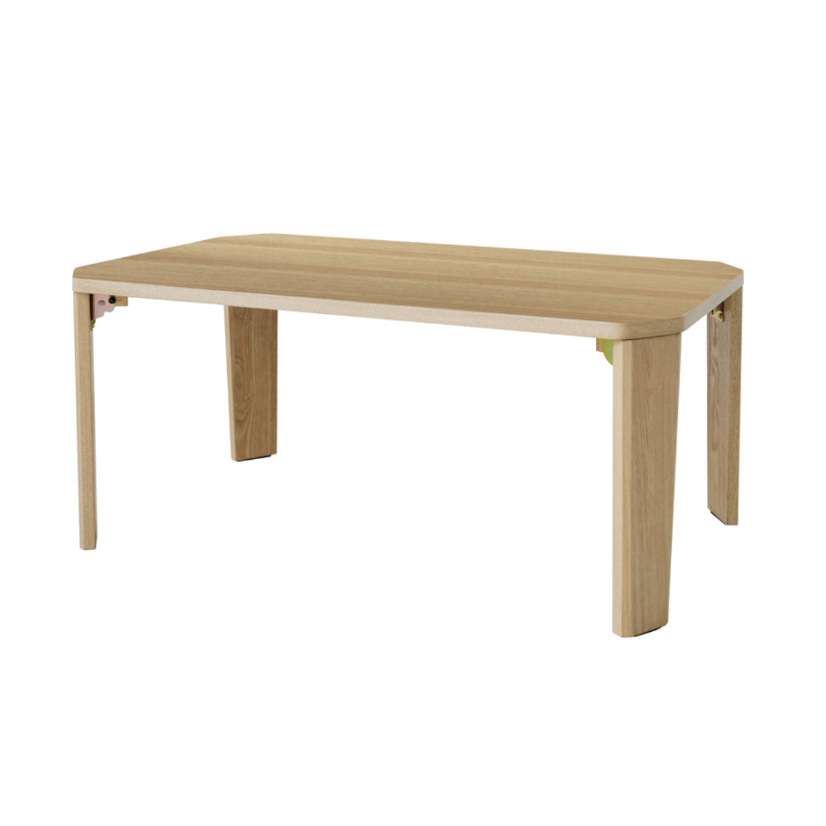 洋風希少⭐︎木製 プライウッド 折り畳み センターテーブル 軽量 天然木 持ち運び可