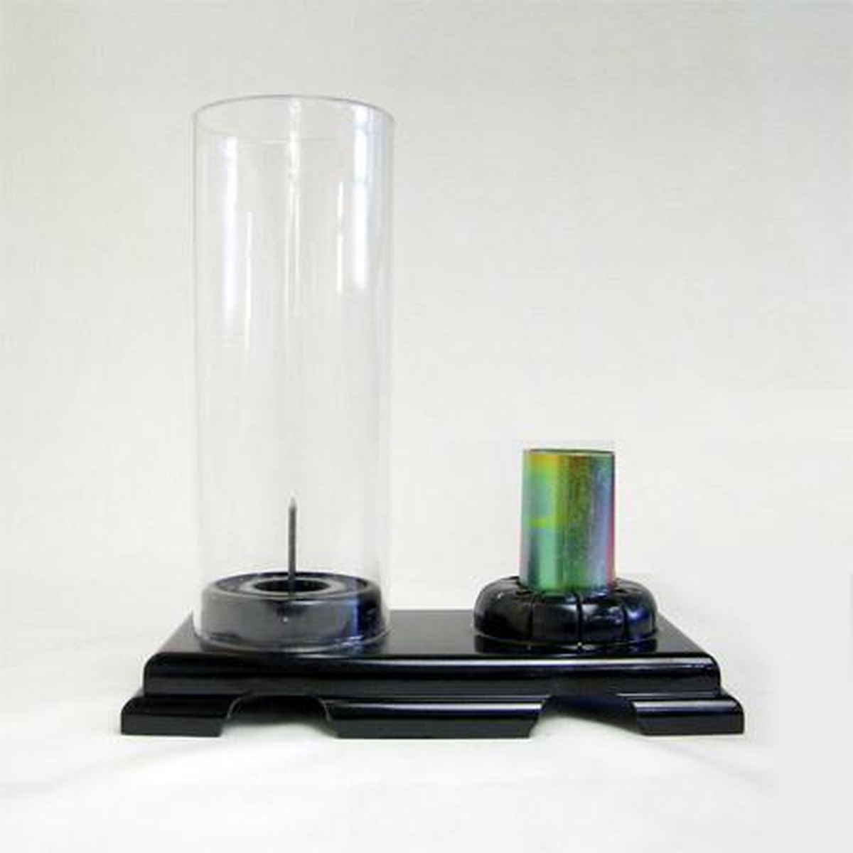 墓前灯セット(ローソク立・線香立) ( ローソク立・線香立 風よけ ろうそく ローソク )