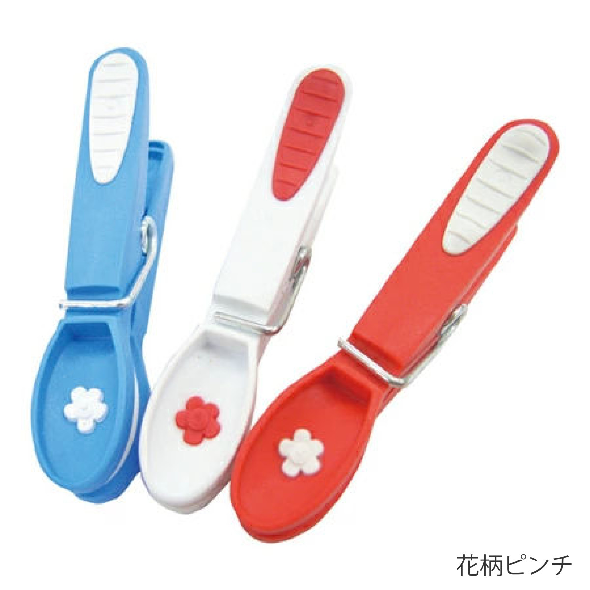 洗濯ピンチ 洗濯バサミ Laguelle トリコロールピンチ 6個入 ( クリップ 洗濯ばさみ 衣類用ピンチ 洗濯用品 )