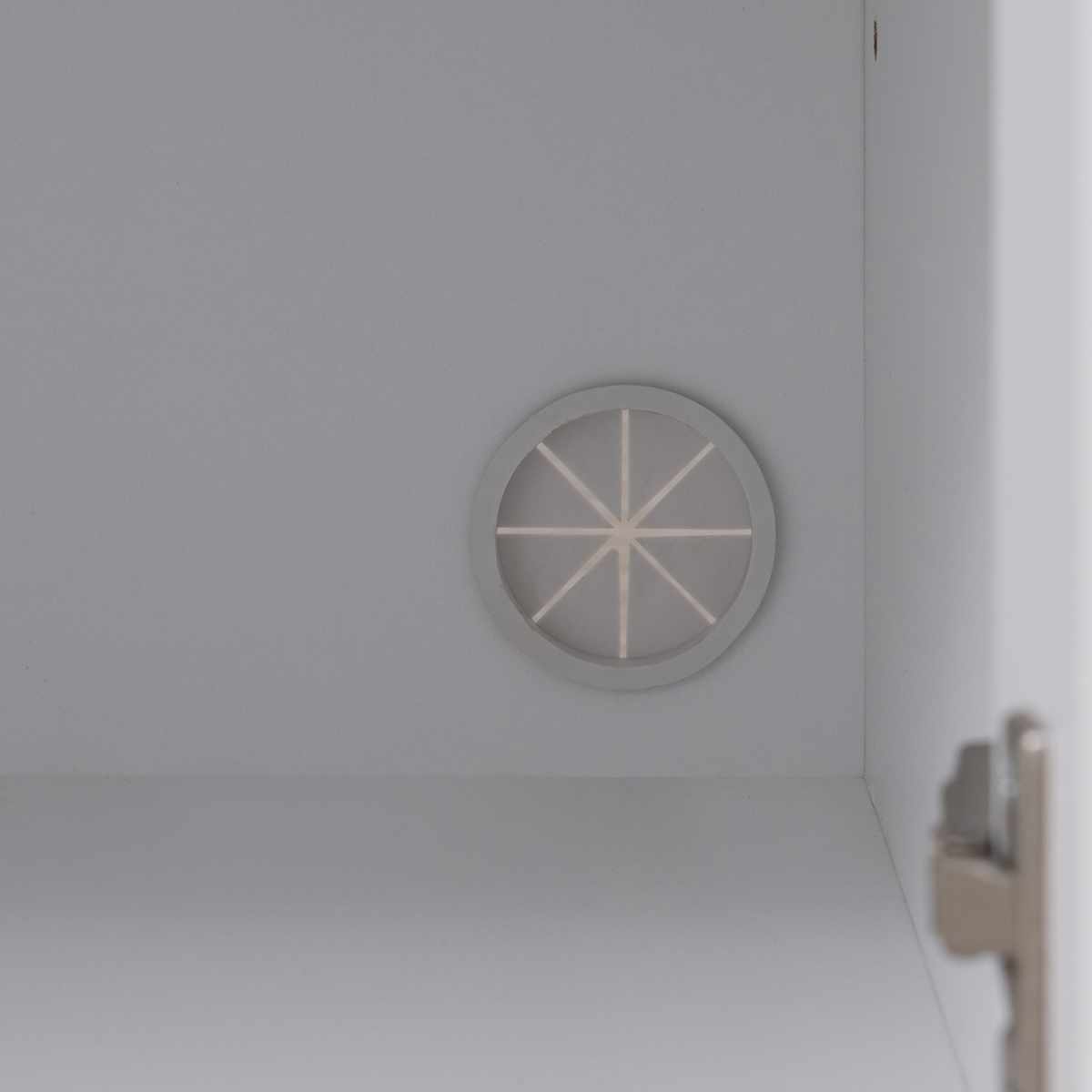 キッチンカウンター 幅60cm ガラス扉 ミニカップボード ホワイトリヴ ( Whiteliv カウンター 食器棚 カップボード 可動棚 組み合わせ キッチン収納 ホワイト 引き出し シンプル )