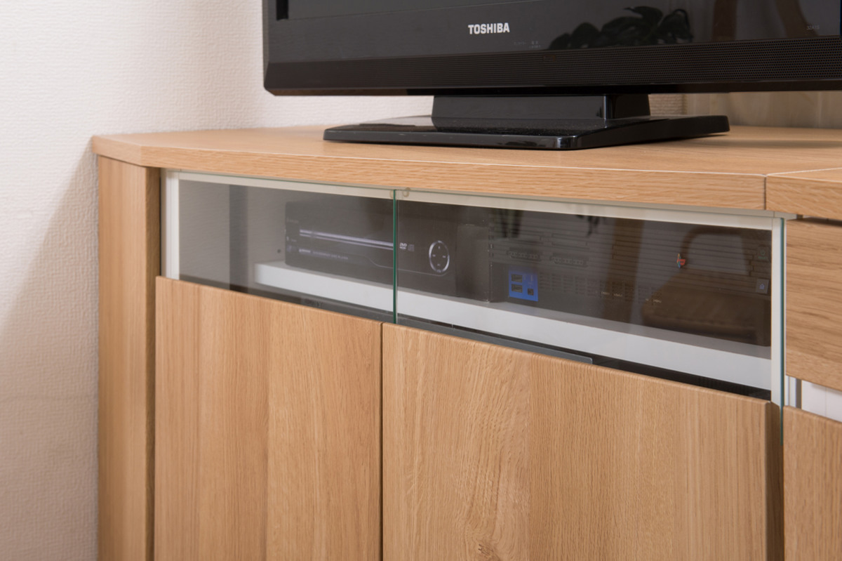 コーナーキャビネット 左壁付け 幅99.5cm カウンター下収納 GYMシリーズ 日本製 完成品 ( キャビネット コーナー ジムシリーズ 組み合わせ カウンター下 左壁 壁寄せ 薄型 奥行スリム テレビ台 キッチン収納 可動棚 )