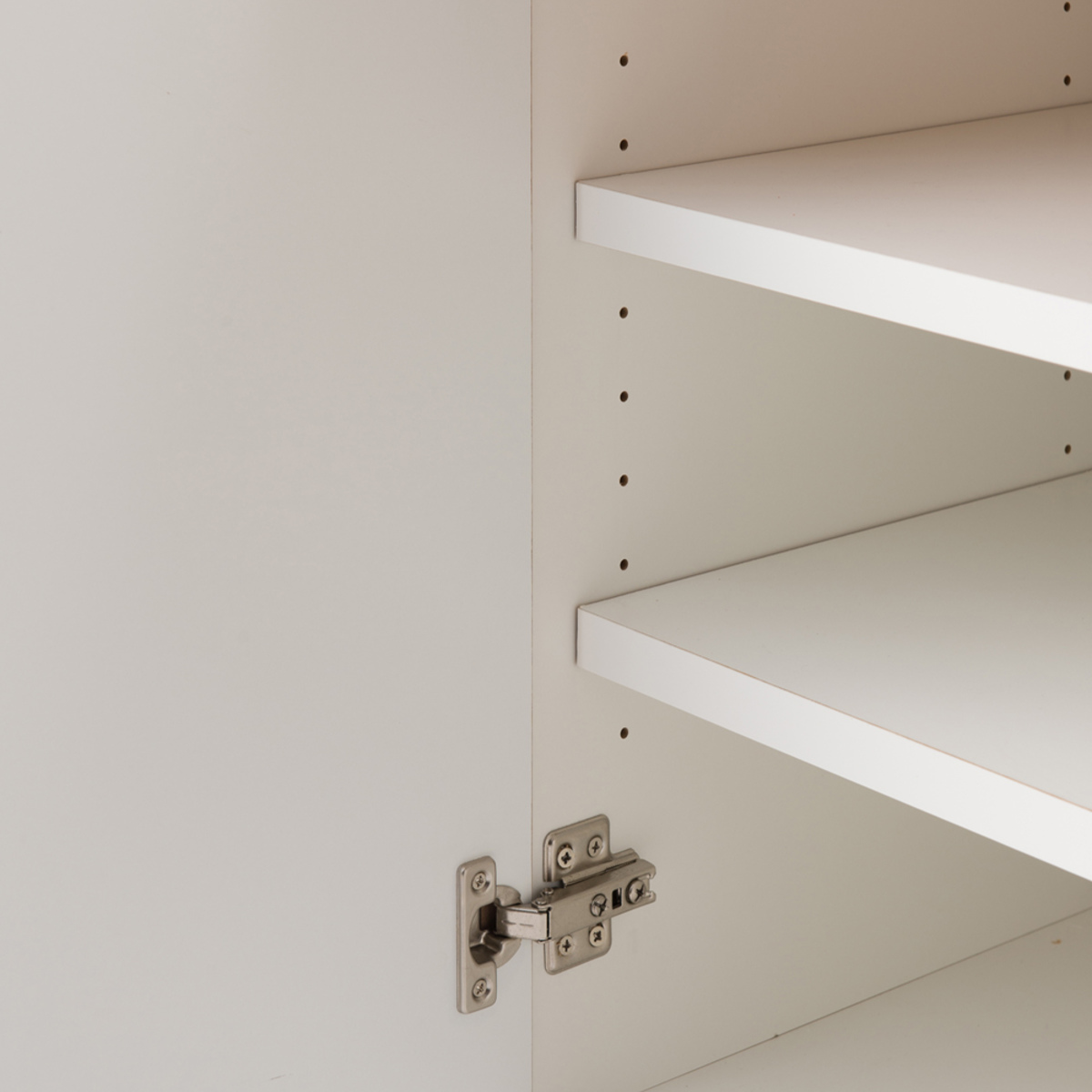 コーナーキャビネット 左壁付け 幅99.5cm カウンター下収納 GYMシリーズ 日本製 完成品 ( キャビネット コーナー ジムシリーズ 組み合わせ カウンター下 左壁 壁寄せ 薄型 奥行スリム テレビ台 キッチン収納 可動棚 )