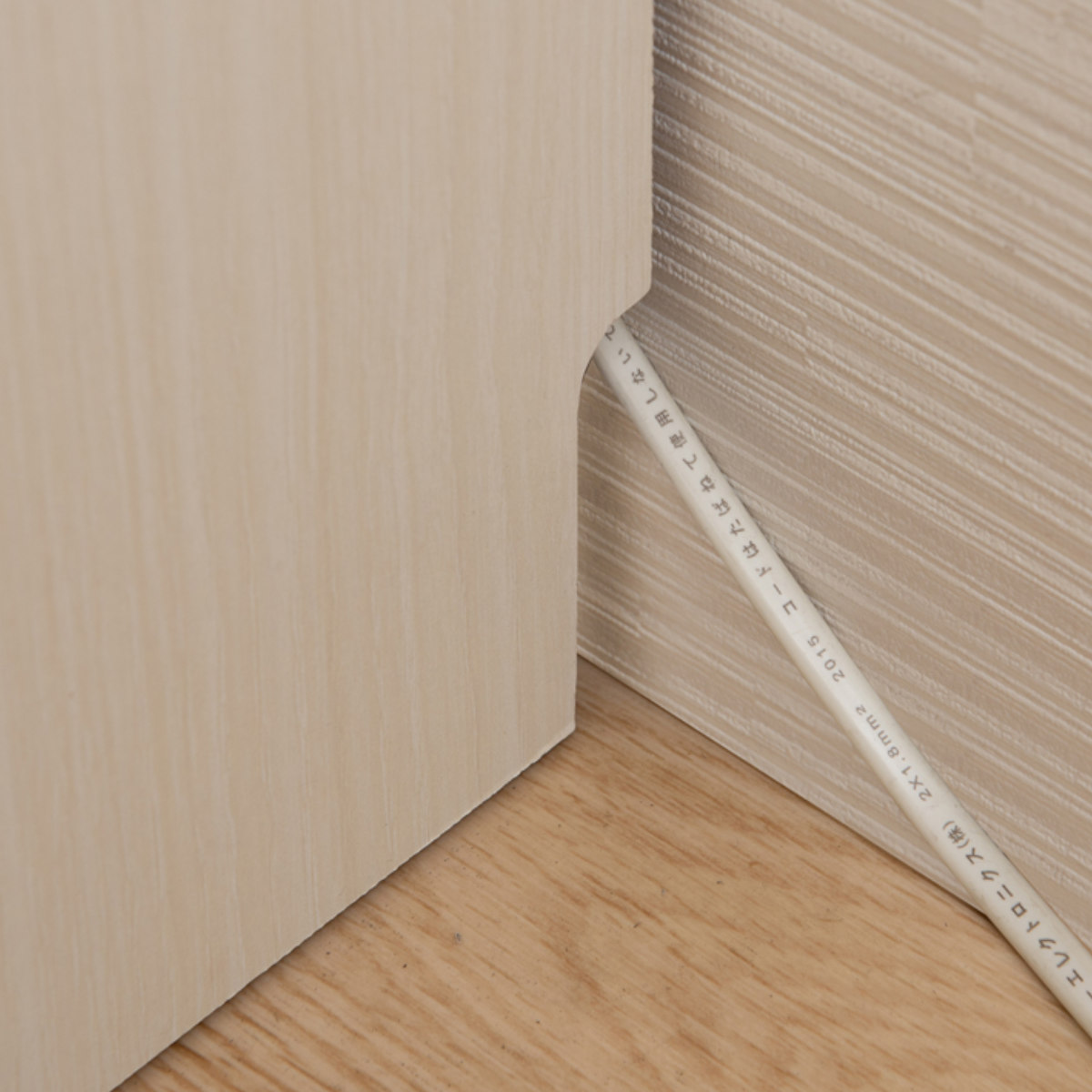 桐 キャビネット 幅107.5cm 扉タイプ 日本製 完成品 ( 棚 ラック 扉 収納 天然木前板 A4対応 リビング収納 ルーター収納 配線穴 ホワイトウォッシュ ライトブラウン ) 【ホワイトウォッシュ】 ホワイトウォッシュ