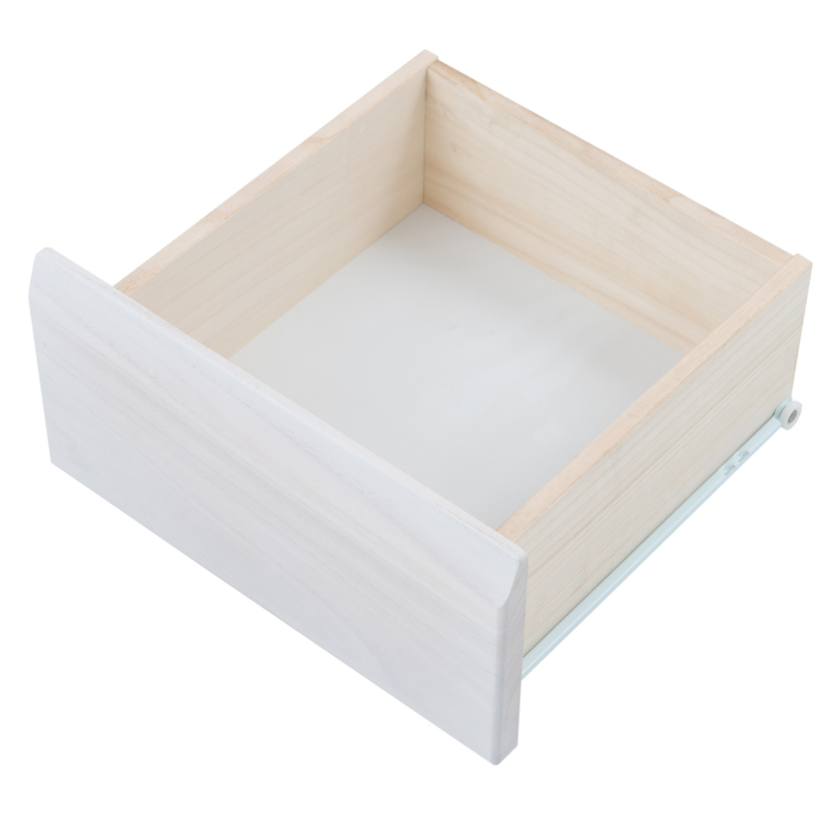 桐 キャビネット 幅107.5cm 引出しタイプ 日本製 完成品 ( 棚 ラック 扉 収納 天然木前板 4杯 引出し A4対応 リビング収納 ルーター収納 配線穴 ホワイトウォッシュ ライトブラウン ) 【ホワイトウォッシュ】 ホワイトウォッシュ