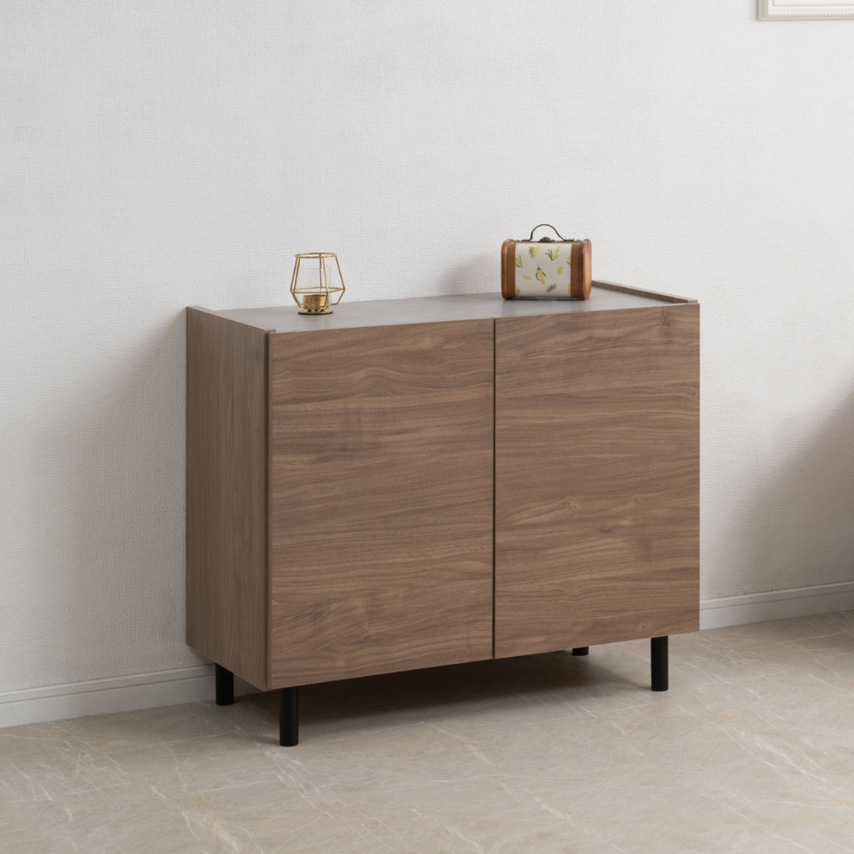 脚付きキャビネット 幅80cm 可動棚 日本製 完成品 ( キャビネット 棚 ラック 収納 ルーター収納 A4対応 リビング収納 テレビボード 食器棚 配線穴 脚付 北欧 モダン ) 【北欧】 北欧