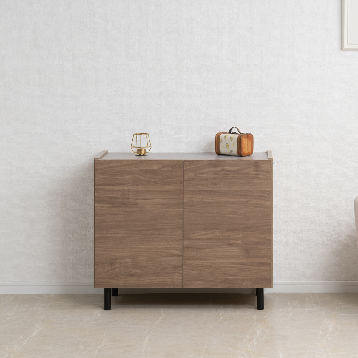 脚付きキャビネット 幅80cm 可動棚 日本製 完成品 ( キャビネット 棚 ラック 収納 ルーター収納 A4対応 リビング収納 テレビボード 食器棚 配線穴 脚付 北欧 モダン ) 【北欧】 北欧