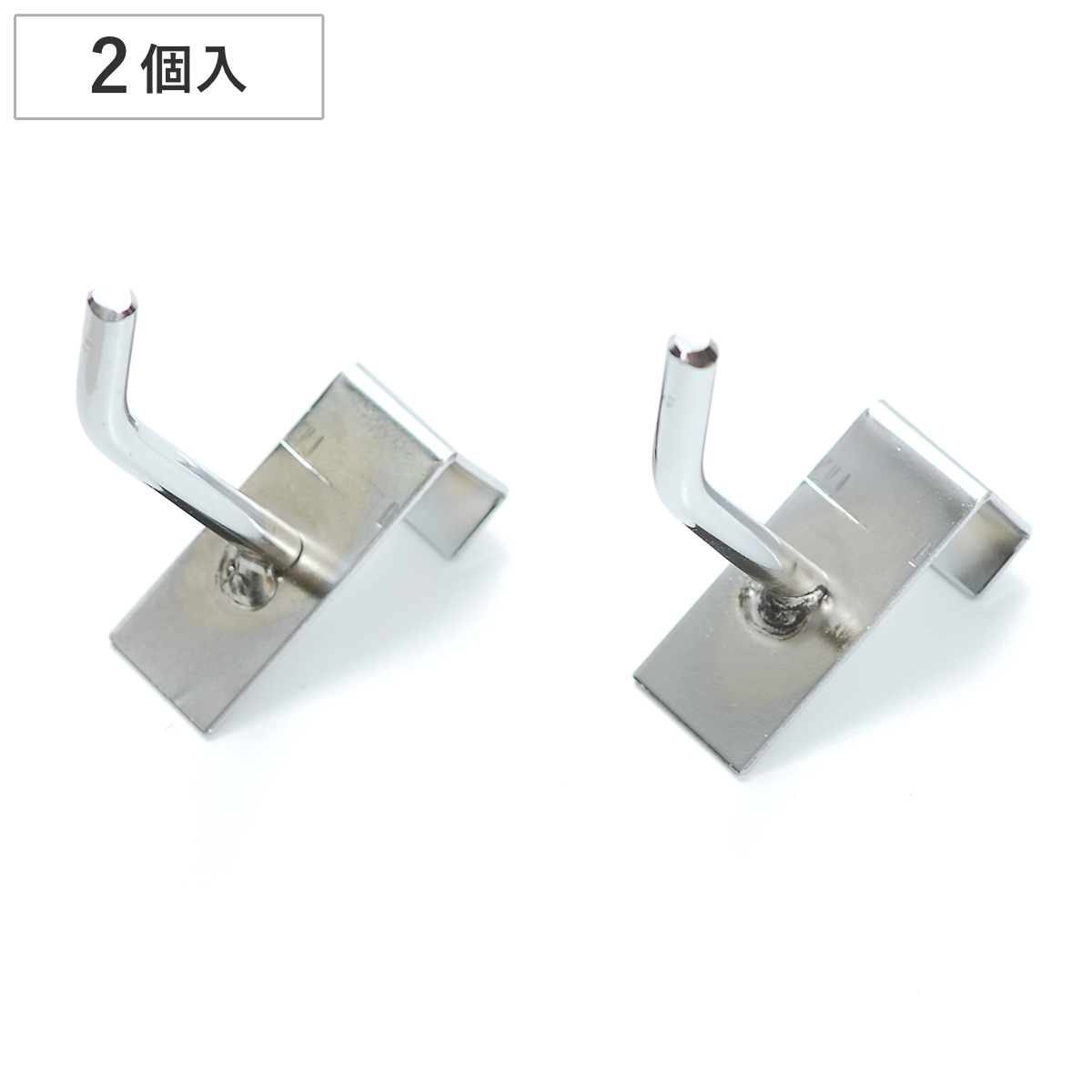突っ張りラダーラック 追加フック 2個入り （ ラダーラック用 専用パーツ 対応パーツ パーツのみ フック 2個セット 突っ張りラック ラダーラック 専用 対応 追加 パーツ 突っ張り つっぱり 壁面収納 ）