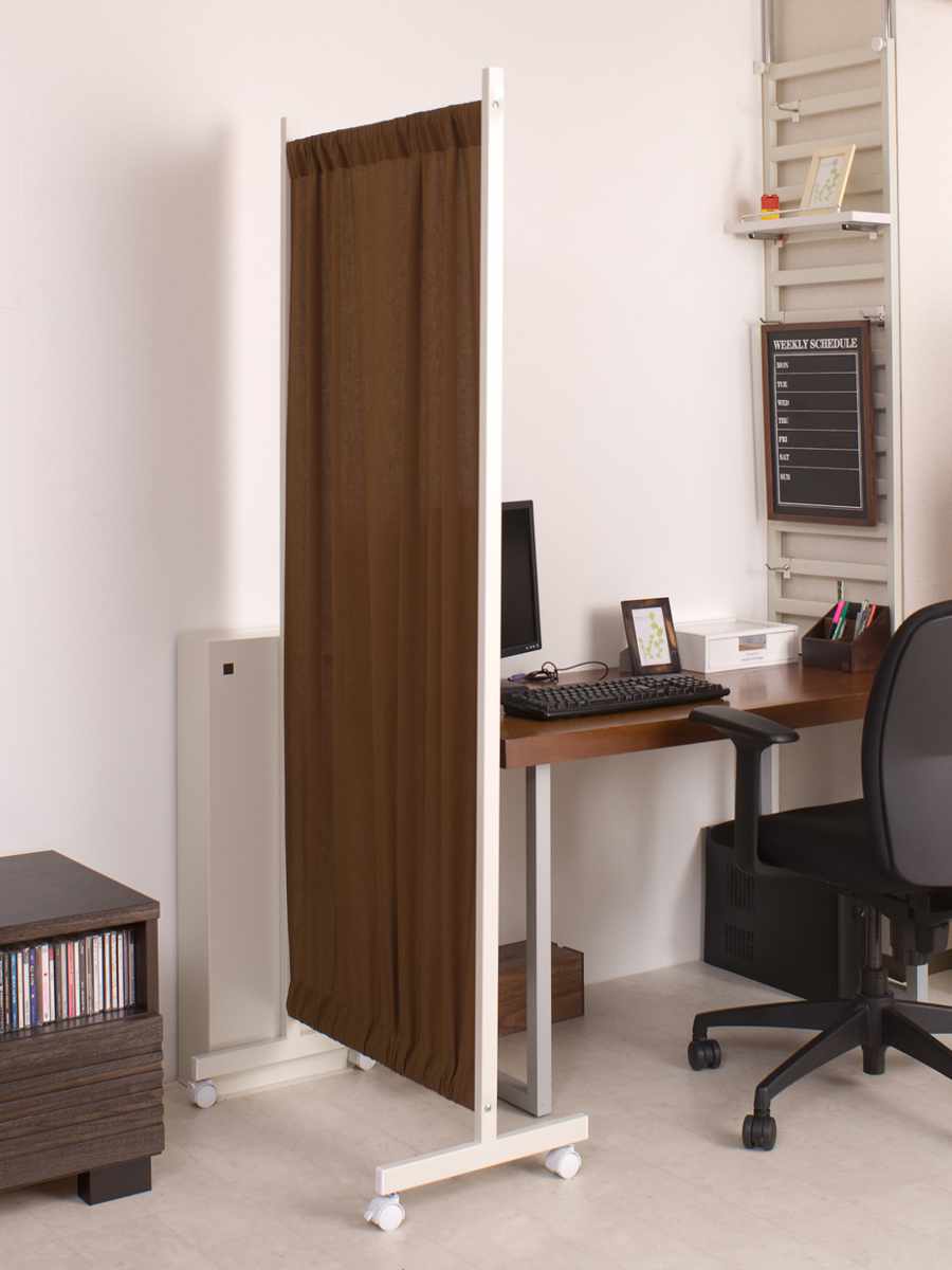 間仕切りカーテンパーテーション 幅64.5cm 高さ180.5cm