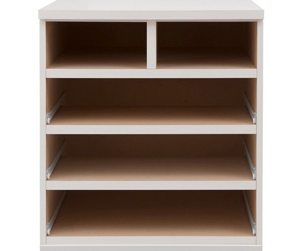 押入れ収納 タンス 幅75cm 4段 奥行65cm キャスター付 日本製 ( 木製 押入れ クローゼット 収納 クローゼット収納 完成品 組立不要 すぐ使える 国産 たんす キャスター 整理棚 衣替え 衣類収納 引き出し )