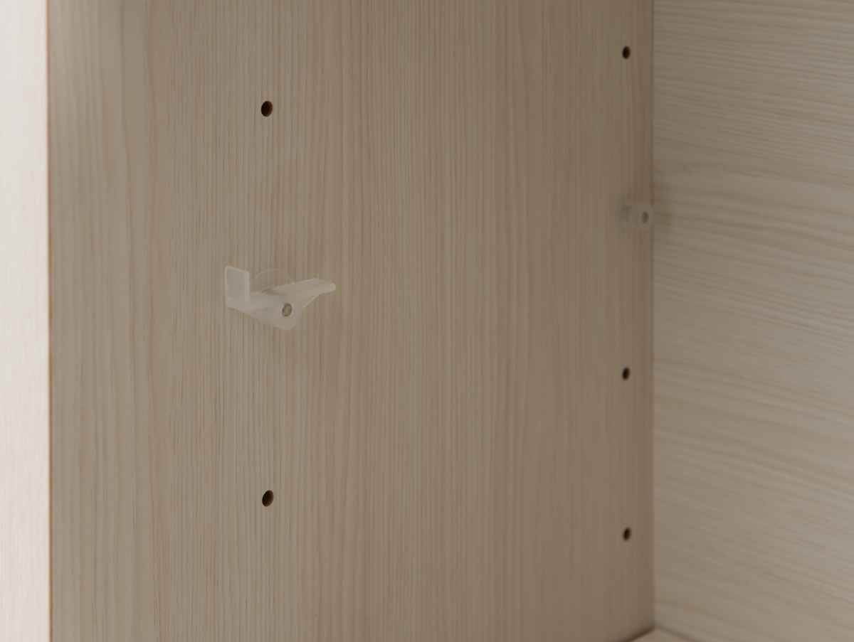 キャビネット 幅120.5cm ガラス引き戸 縦格子 和モダン調 日本製 完成品 ( 棚 ラック 収納チェスト 収納 格子 引き戸 天然木 桐 木製 家具 食器棚 可動棚 ホワイト ブラウン おしゃれ ) 【ホワイト】 ホワイト