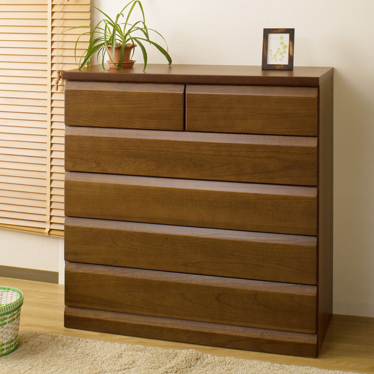 チェスト 4段 5段 6段 7段 桐製 洋タンス 幅60cm 幅80cm 98cm 119cm スライドレール付き 完成品 日本製 ( 木製 タンス 桐たんす 桐チェスト 国産 桐 引出し 整理タンス 衣類収納 箪笥 シンプル 和室 洋室 衣装ケース ) 【ホワイト 4段(幅119cm)】 ホワイト 4段(幅119cm)