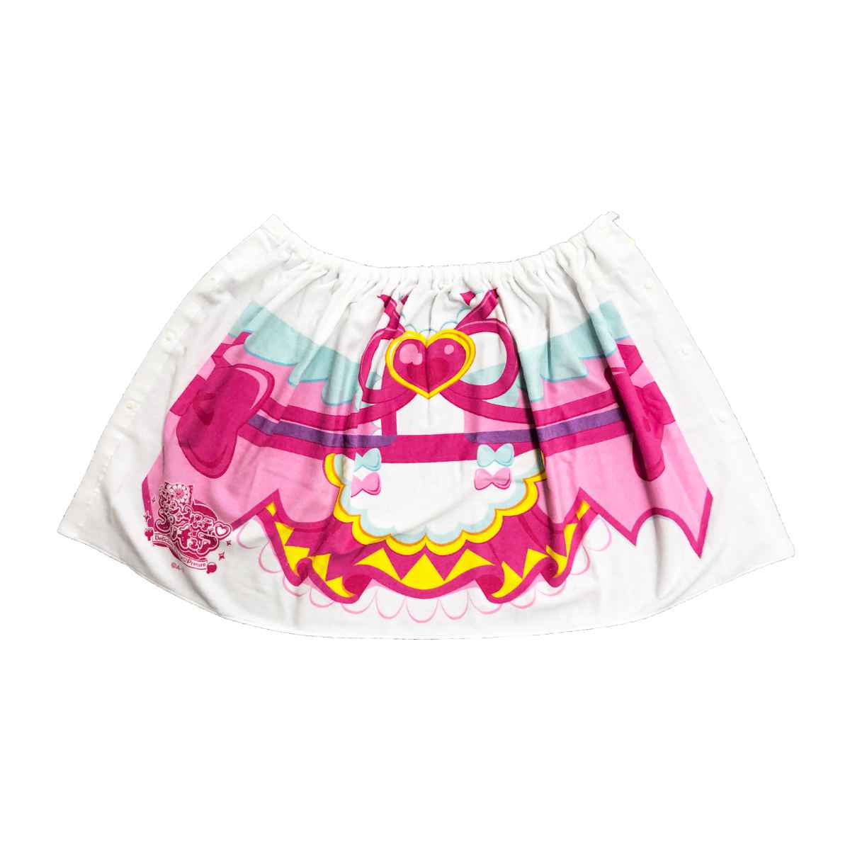 巻きタオル デリシャスパーティプリキュア なりきり 60×120cm