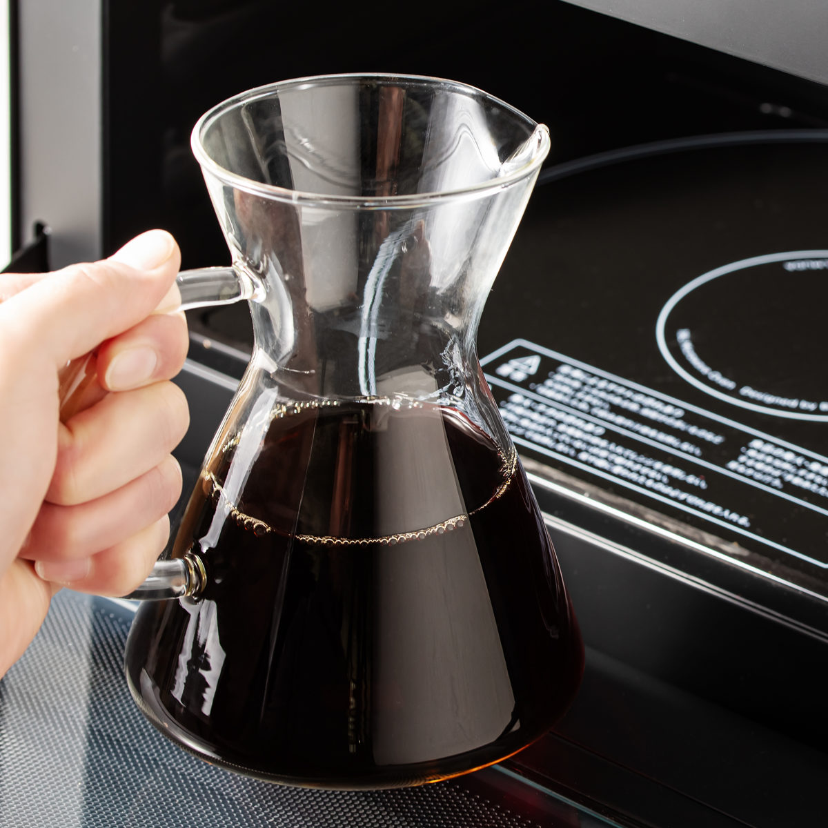 &NE nikii cafe ドリッパー 450ml ガラスドリッパー&サーバー ( ガラス 電子レンジ対応 食洗機対応 コーヒードリッパー コーヒーサーバー おしゃれ かわいい ペーパーレス 紙不要 ハンドドリップ )