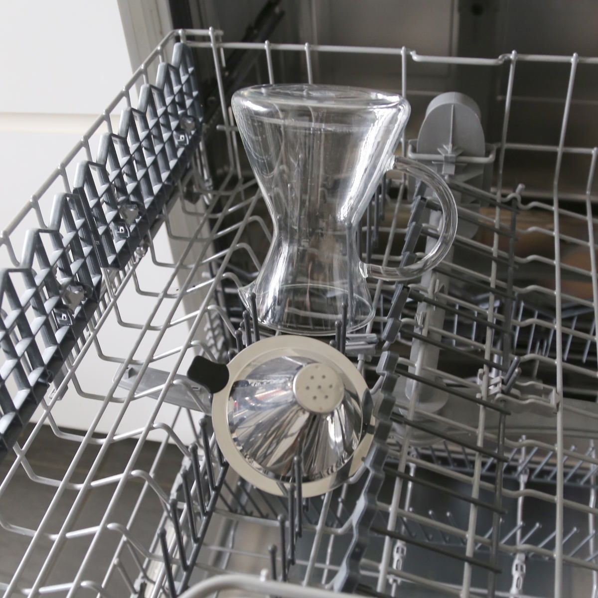 &NE nikii cafe ドリッパー 450ml ガラスドリッパー&サーバー ( ガラス 電子レンジ対応 食洗機対応 コーヒードリッパー コーヒーサーバー おしゃれ かわいい ペーパーレス 紙不要 ハンドドリップ )