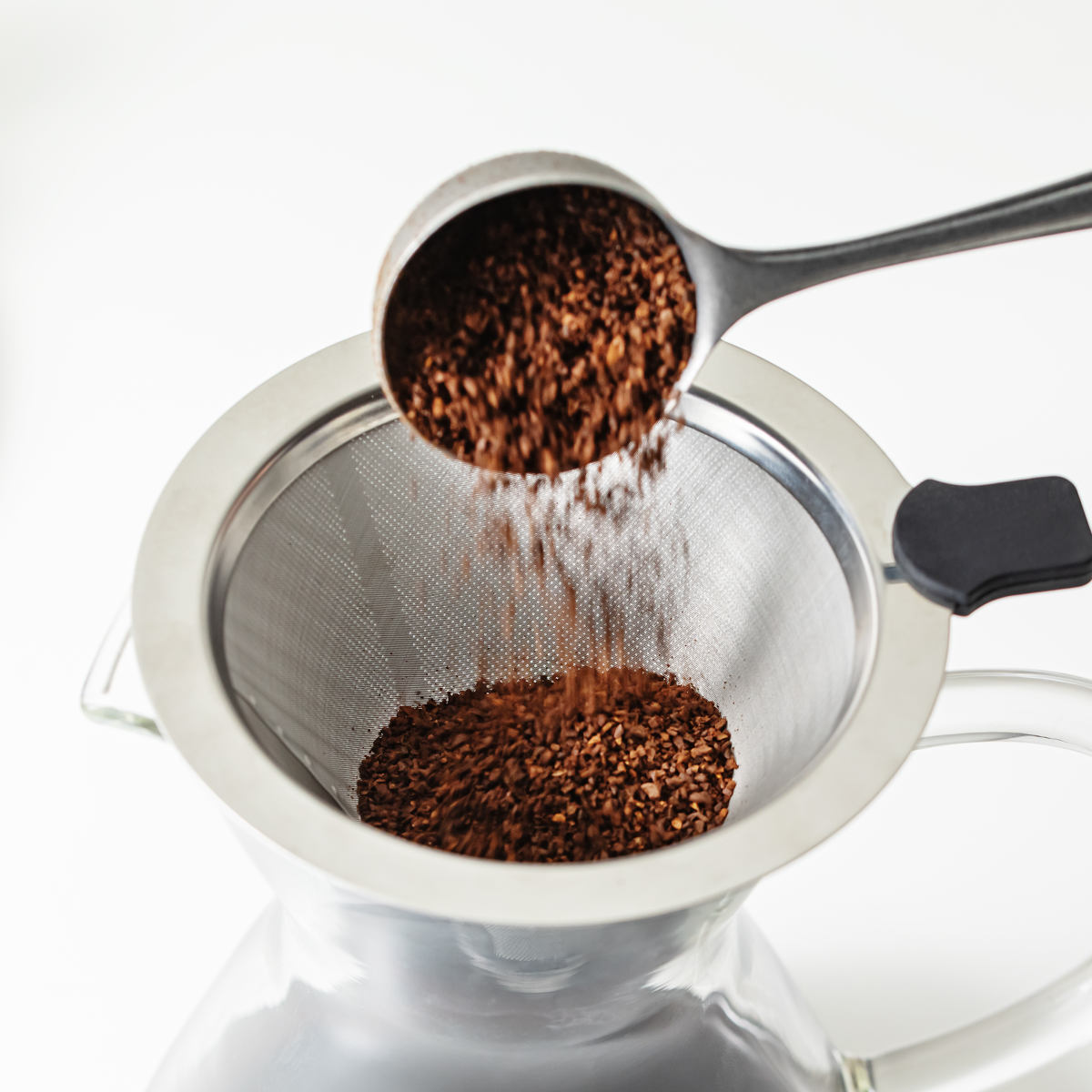 &NE nikii cafe ドリッパー 450ml ガラスドリッパー&サーバー ( ガラス 電子レンジ対応 食洗機対応 コーヒードリッパー コーヒーサーバー おしゃれ かわいい ペーパーレス 紙不要 ハンドドリップ )