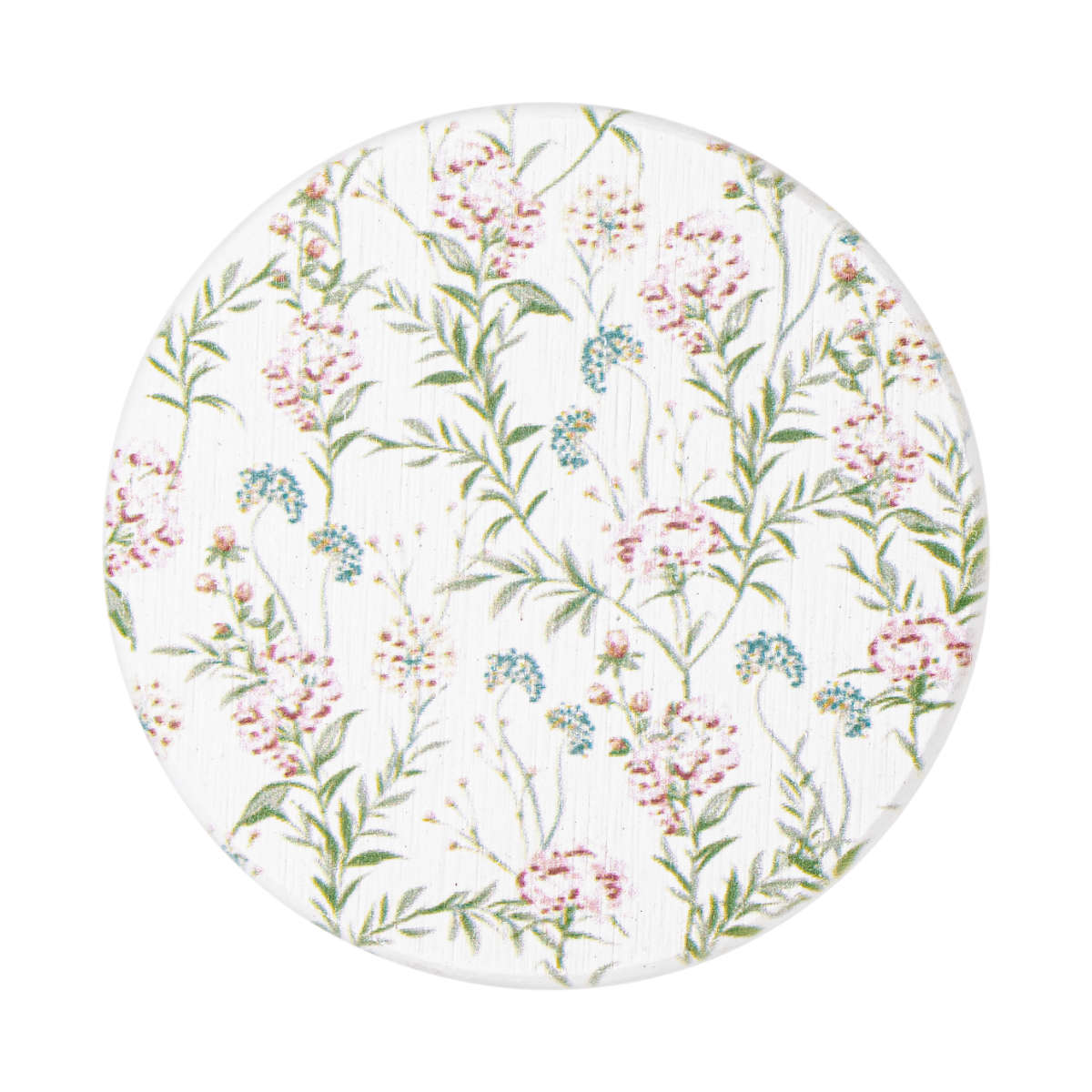 &NE ラバストーンコースター プリント ( 溶岩石 コースター ノンアスベスト アスベスト不使用 茶たく 茶托 グラスマット 丸 9cm 吸水 速乾 清潔 かわいい おしゃれ シンプル 無地 グラデ 花柄 大理石 テーブルウェア ) 【グラデイエロー】 グラデイエロー