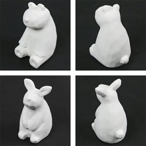 アロマストーン ほっこり動物 動物 陶器 ( アロマ アロマオイル 石 芳香剤 かわいい 置き物 インテリア 日本製 どうぶつ 自然気化 ルームフレグランス フレグランス 香り 玄関 シンプル ギフト 雑貨 ) 【シロクマ】 シロクマ