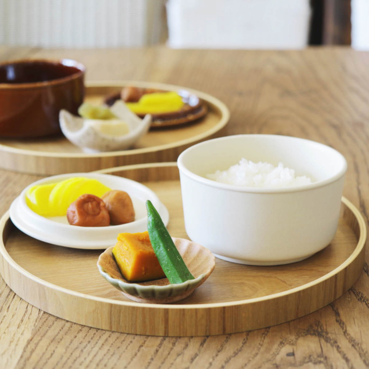 ルラーレ おひつ クリーム ( 食洗機対応 電子レンジ対応 茶碗 ご飯茶碗 茶わん ライスボウル スタッキング ふた付き 蓋 無地 ご飯 ごはん おしゃれ ) 【クリーム】 クリーム