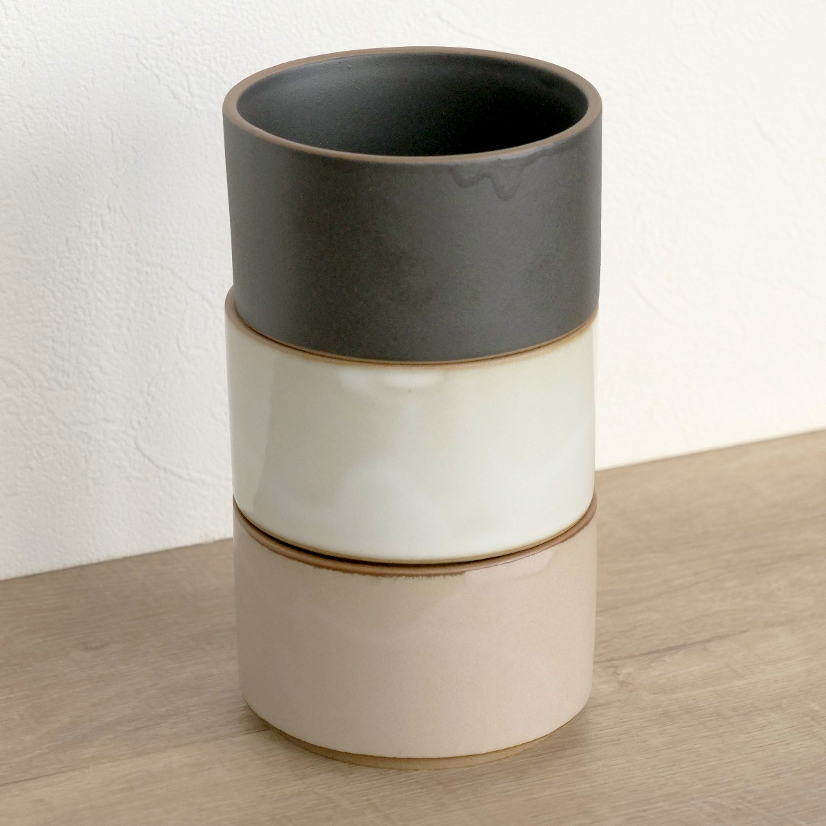 小鉢 ペトリー ( 食洗機対応 電子レンジ対応 蕎麦猪口 そば猪口 デザートカップ 鉢 日本製 ボウル 煮物 和え物 副菜 サラダ スタッキング フリーカップ 前菜 付出 おしゃれ シンプル ) 【ベージュ】 ベージュ