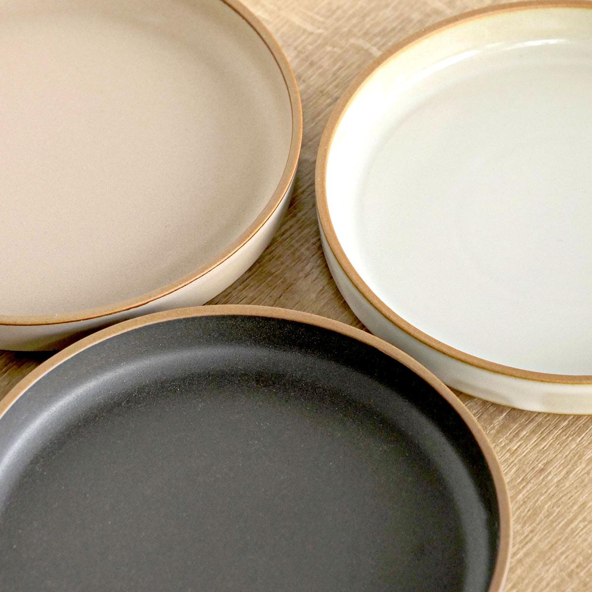 皿 ペトリー 中皿 ( 食洗機対応 電子レンジ対応 取り皿 日本製 お皿 プレート 丸 取皿 副菜 前菜 デザート ケーキ 朝食 おやつ 菓子皿 スタッキング おしゃれ シンプル ) 【ベージュ】 ベージュ