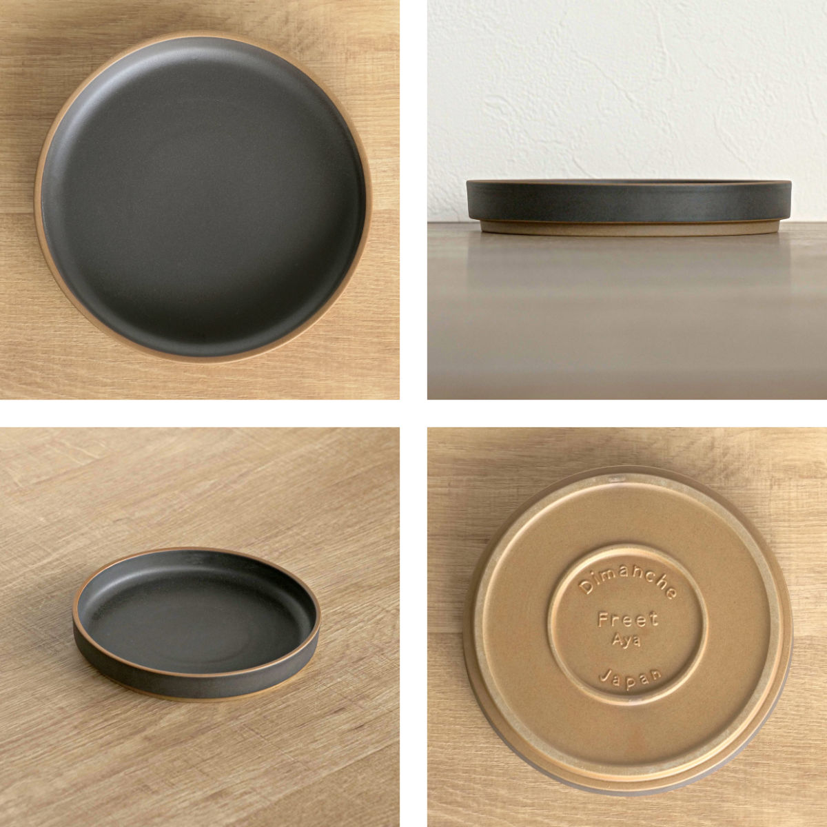 皿 ペトリー 中皿 ( 食洗機対応 電子レンジ対応 取り皿 日本製 お皿 プレート 丸 取皿 副菜 前菜 デザート ケーキ 朝食 おやつ 菓子皿 スタッキング おしゃれ シンプル ) 【ベージュ】 ベージュ