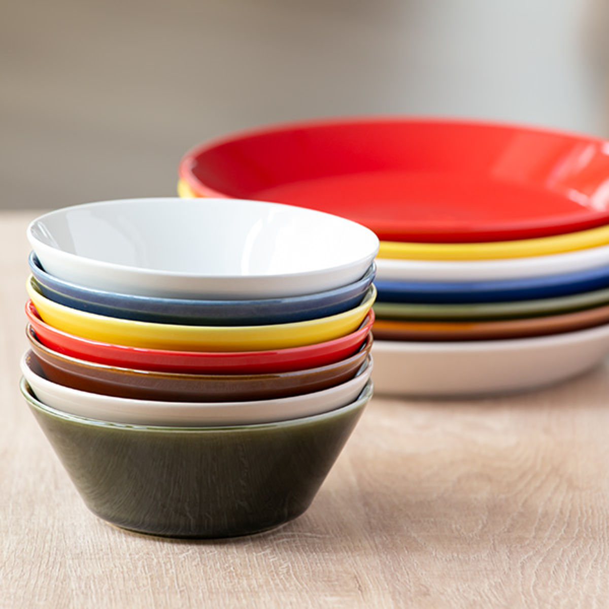 ボウル ファンレスト サラダボウル ( 箸置 電子レンジ対応 食洗機対応 おしゃれ 陶器 日本製 シリアルボウル 鉢 中鉢 サラダ シリアル 朝食 取り鉢 シンプル スープ デザート ) 【モカ】 モカ