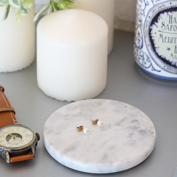 ストーンマーブル コースター ( 大理石コースター 丸 角 トレー プレート 天然大理石 ストーンコースター トレイ 石 おしゃれ かわいい アクセサリートレイ ) 【スクエア】 スクエア