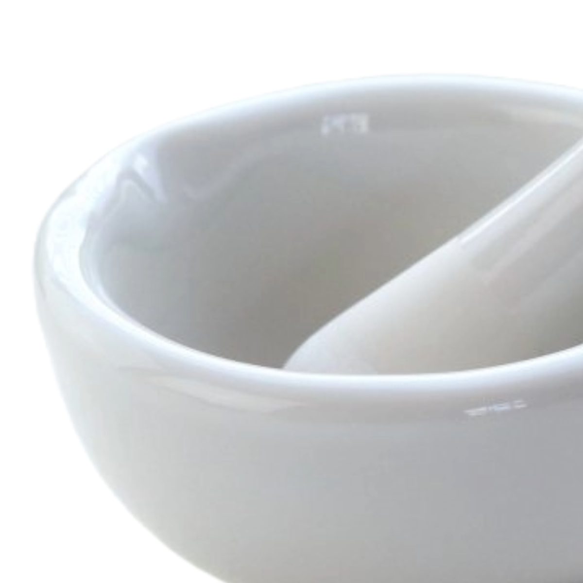 乳鉢セット M 110ml 磁器 日本製 （ すり鉢 乳棒 セット 溝なし