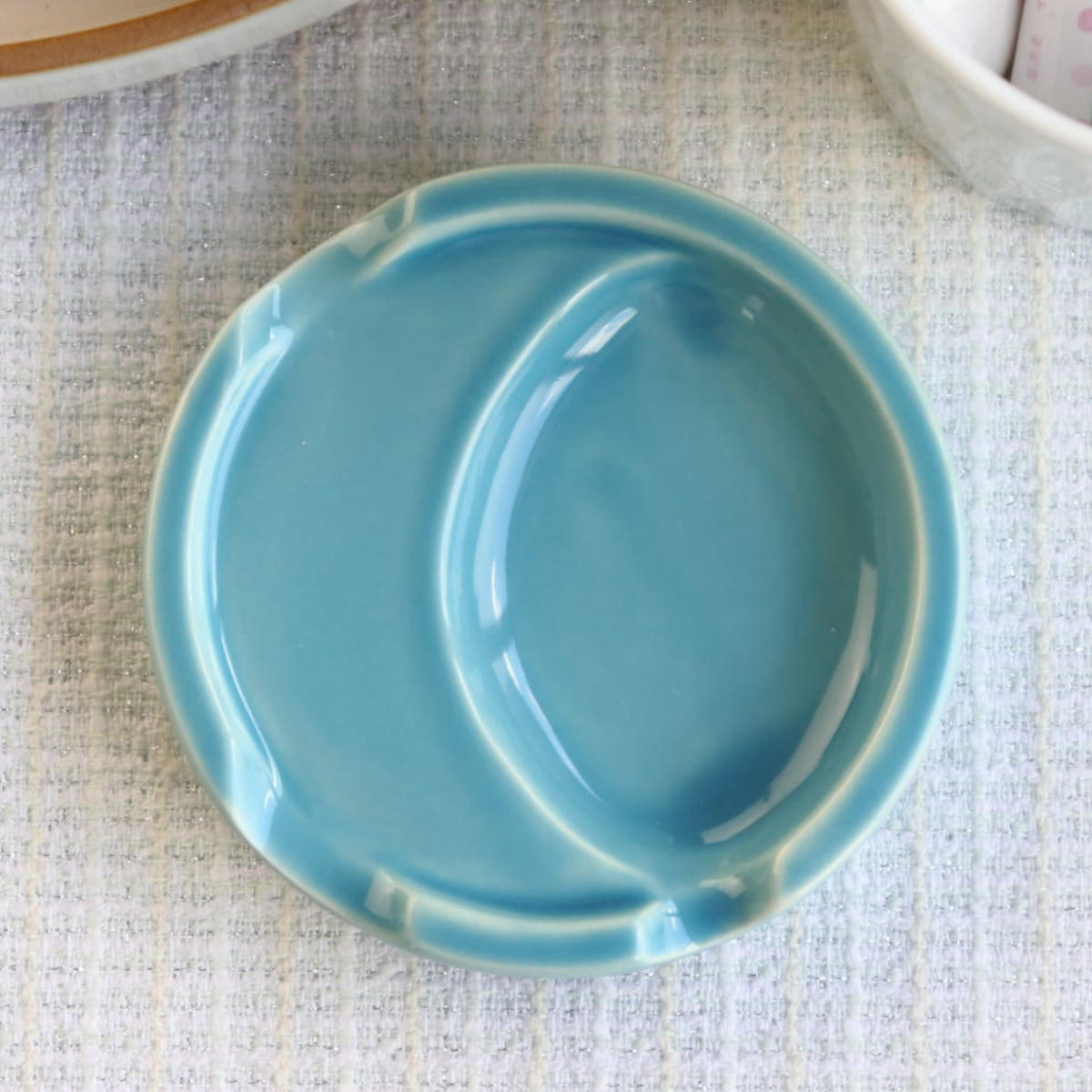 箸置き ファンレスト お箸&スプーン置き フラット ( 箸置 電子レンジ対応 食洗機対応 おしゃれ 日本製 カトラリーレスト 薬味皿 豆皿 小さい 皿 食器 ) 【イエロー】 イエロー